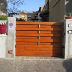 Cancello in legno Versilia